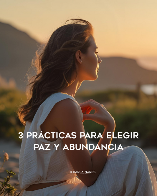 ¿Cómo practicar la paz y la abundancia desde adentro? Lecciones para cerrar julio con conciencia